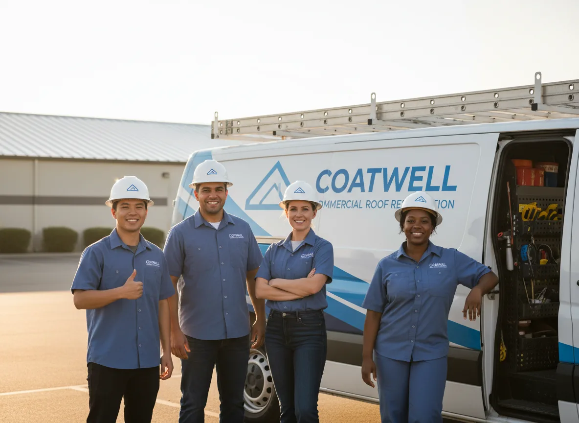 Commercial roof coating company in Princess Anne, MD